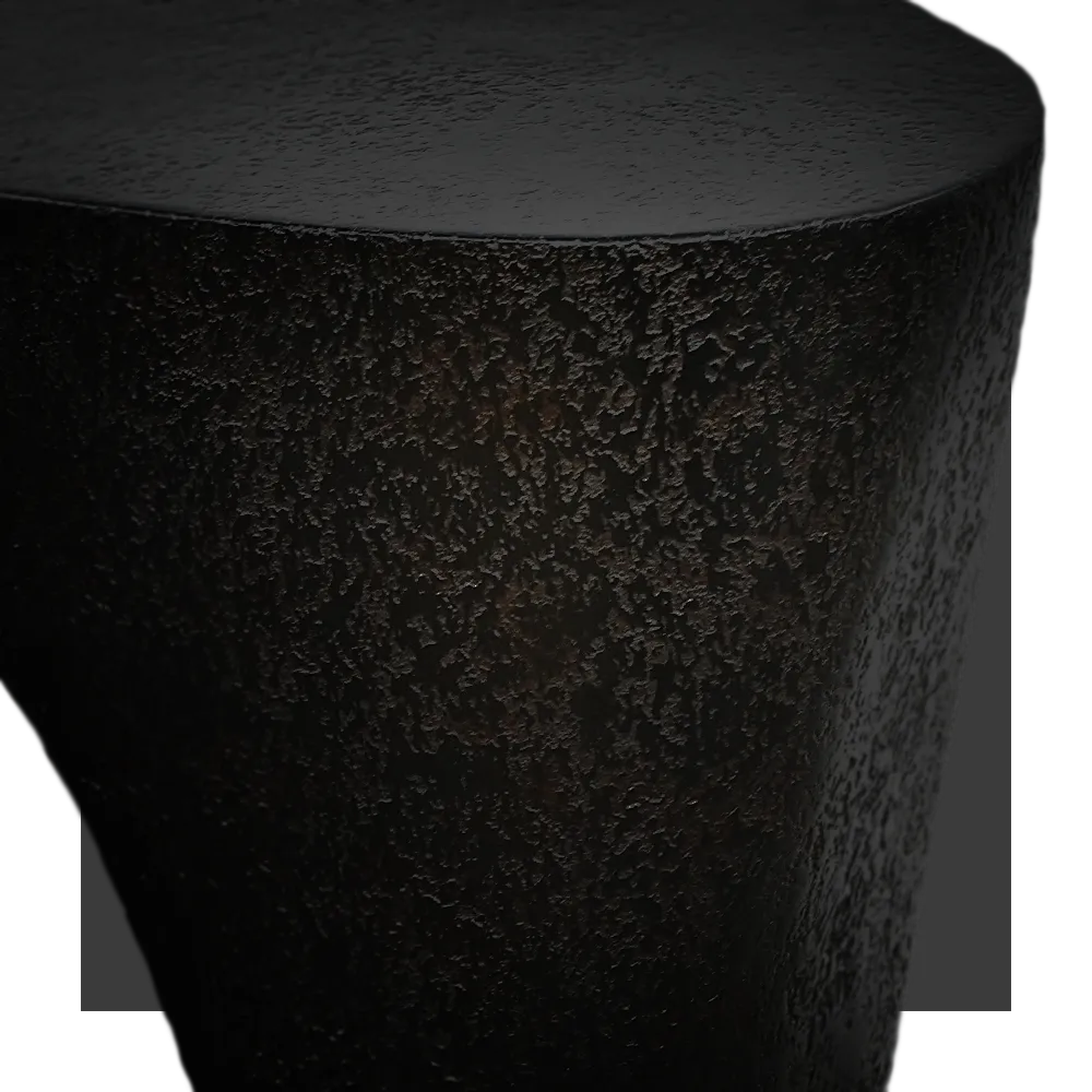 Detalhe aproximado da consola Odyssey com destaque para a sua textura vulcânica