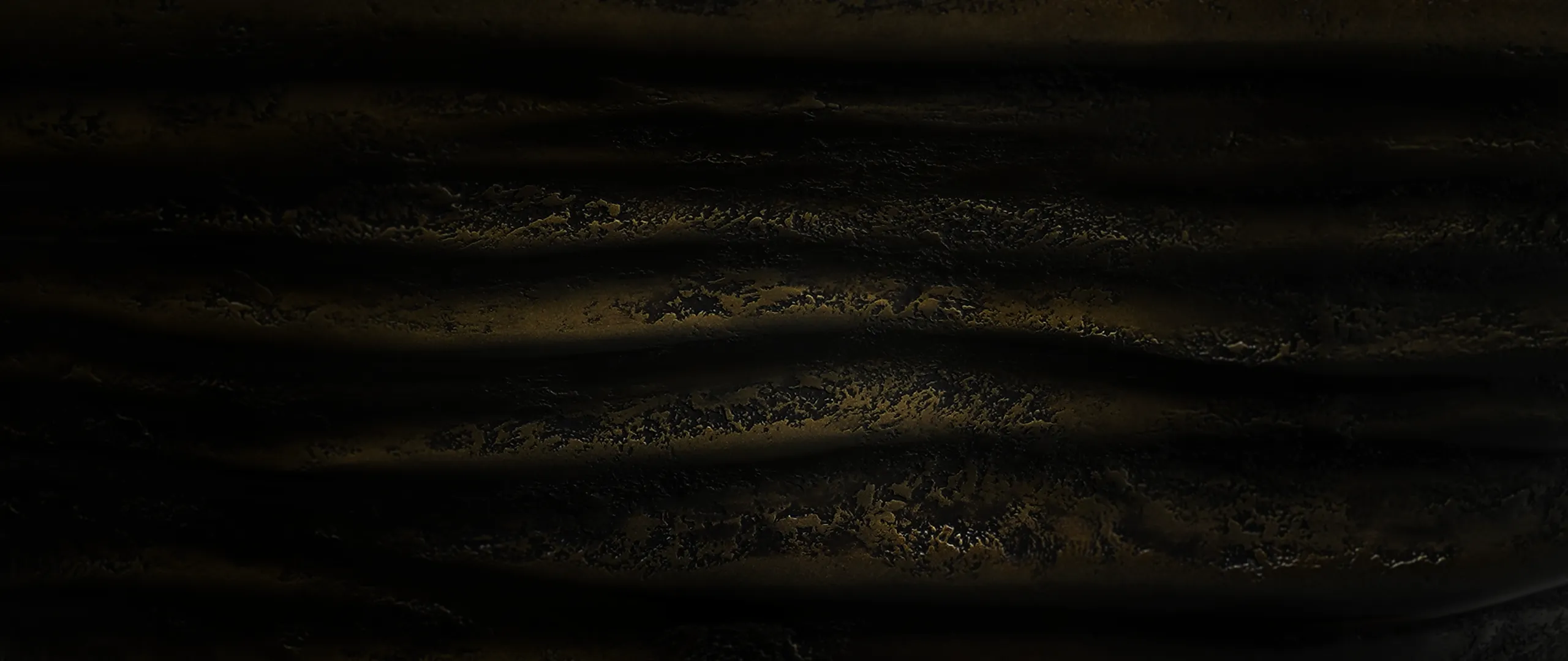 Textura ondulada de mesa Kenya da Karpa em tons de bronze