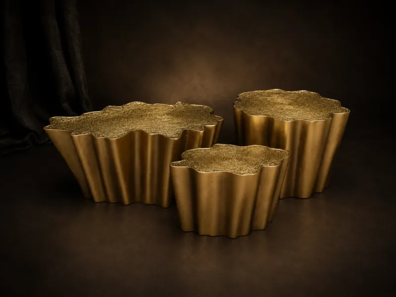 Gaia set of coffee and side tables