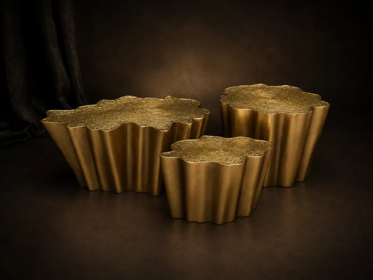 Gaia set of coffee and side tables